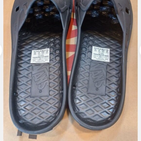 Vans Men\'s 13 Slip On Mule Trek Black VN00005V8BLK New With Tags And Box Label main image 9
